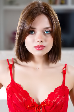 Keira Blue Spreads Her Thighs For A Lingering Look