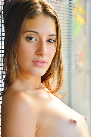 FTV Roxanna Flashes Her Pink Pussy Outdoors
