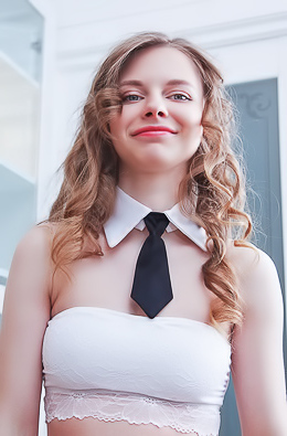 Siya Dressed For Cosplay Fun In A Flirty Housemaid Ensemble