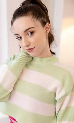 Gia Rae Her Petite Frame Radiating Strength And Energy