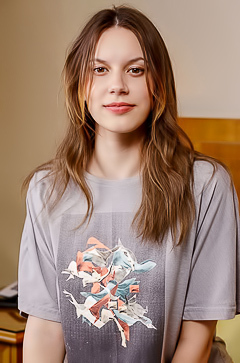 Giselle Relaxed Body Language Growing Wonderfully Provocative