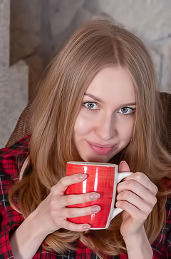 Lia Pink Offering An Enticing Rear View Of Her Luscious Booty In Lacy Panties