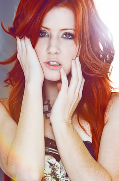 Elle Alexandra Entices With Her Devilish Allure And Elegant Nudity In Stunning Close-ups