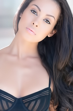 Ashley Doris Glowers Under Playful midnight vibes