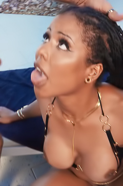 Kira Noir Constrains and Dominates the Tw-Hung Threesome