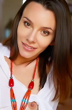 Brunette Teases And Plays With Herself On A Blanket