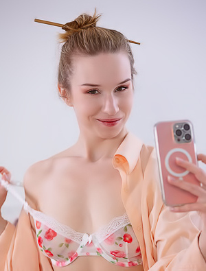 Alice Klay And Sylvia Wise Putting On A Playful Show For Each Other