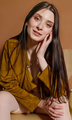 Marion Summers Wearing Nothing But Sheer Stockings And High Heels