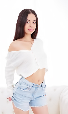 Reaching orgasm on camera