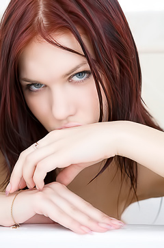 Nude Teen Felicia Vina Taking Bath