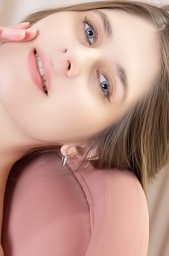 Luna Moonie Reveals Her Curves Bedside Mirror Light